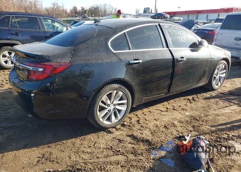 2014 Buick Regal Turbo/E-Assist Premium I из США, поврежденный, VIN 2G4GN5EX9E9286393